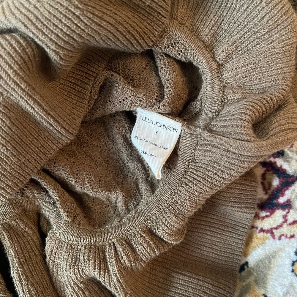 Ulla Johnson Leland Pointelle Knit Top - Picture 8 of 10